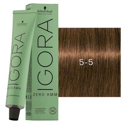 

Schwarzkopf Igora Zero Amm 5-5 Светло-коричневое золото 60мл