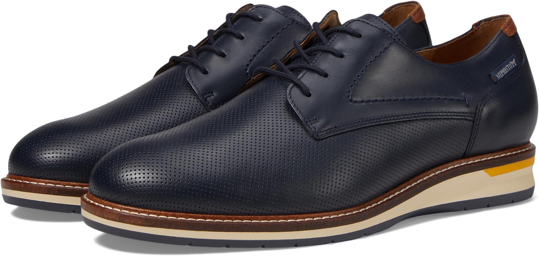 

Оксфорды Mephisto Falco Perf, цвет Navy Randy