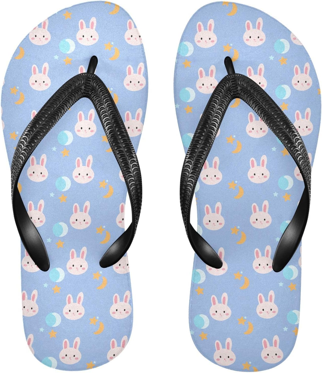 

Милые пляжные сланцы с кроликом для женщин и мужчин, летние повседневные сандалии для душа 20861725 Kfbe, Bunny