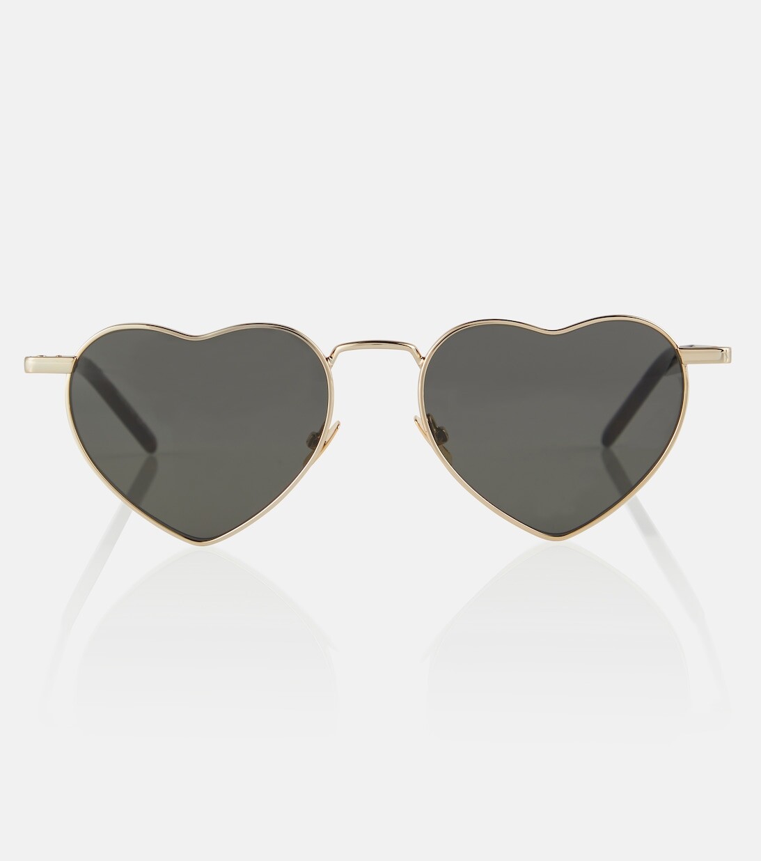 

Солнцезащитные очки SL 301 Loulou в форме сердца Saint Laurent, золотой