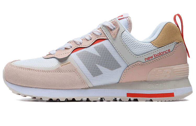 Кроссовки New Balance NB 574, белый/серый/светло-розовый