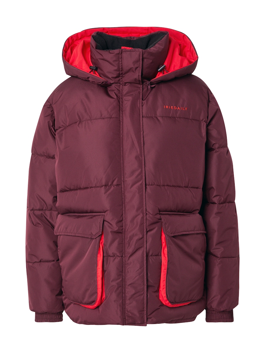 

Зимняя куртка Iriedaily, бордовый/светло-красный