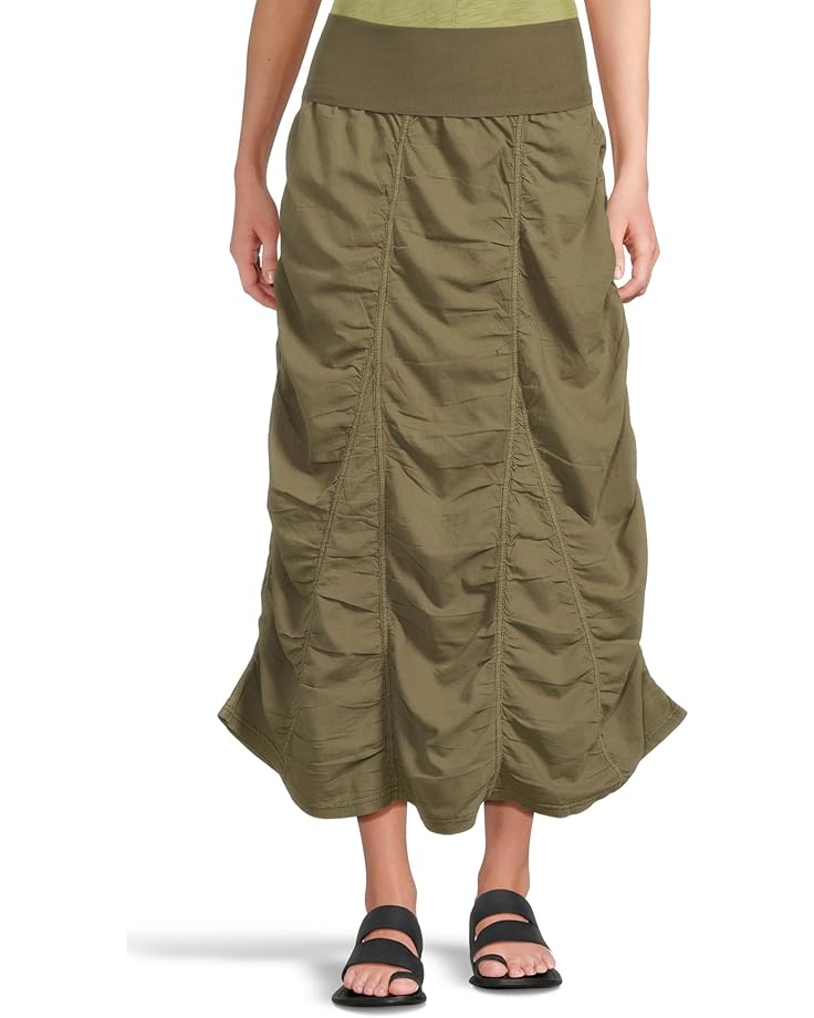 

Юбка XCVI Linen Gored Peasant Skirt, цвет Kombu