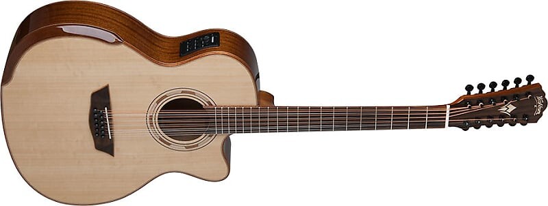 

Акустическая гитара Washburn WCG15SCE12 Comfort Series Deluxe 2-String Acoustic-Electric Guitar