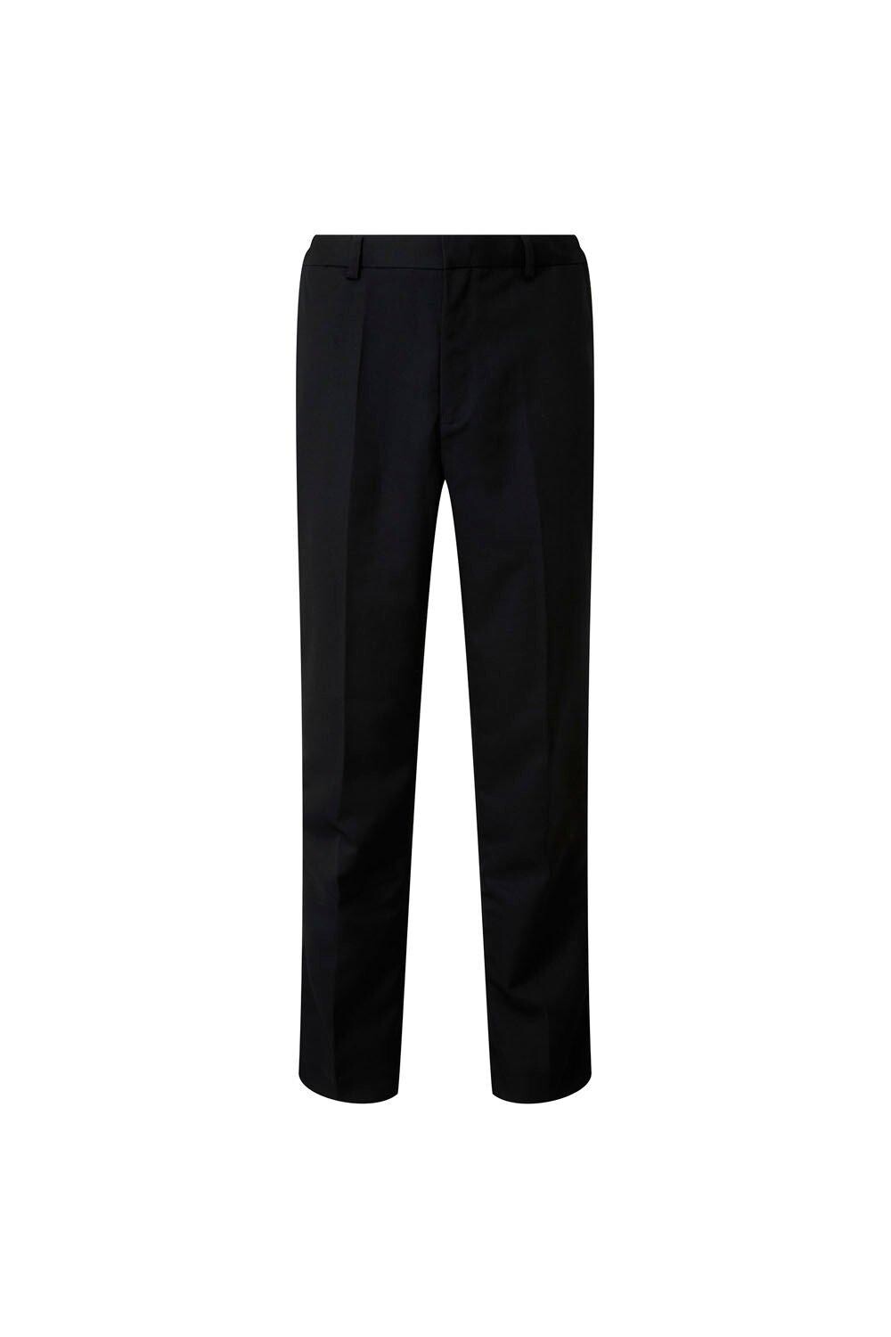 

Брюки Supreme со складками спереди, 31 дюйм Cotton Traders, черный