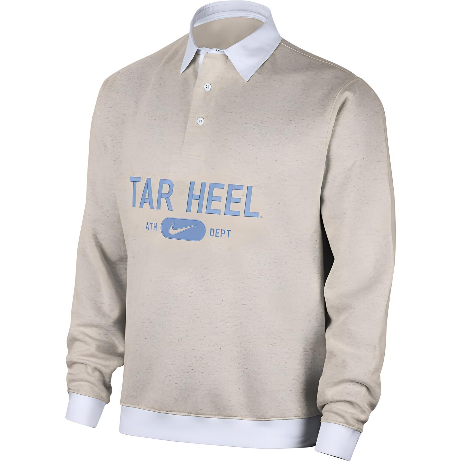 

Рубашка поло мужская березового цвета/цвета андезита/белого/синего цвета Nike, белый/синий