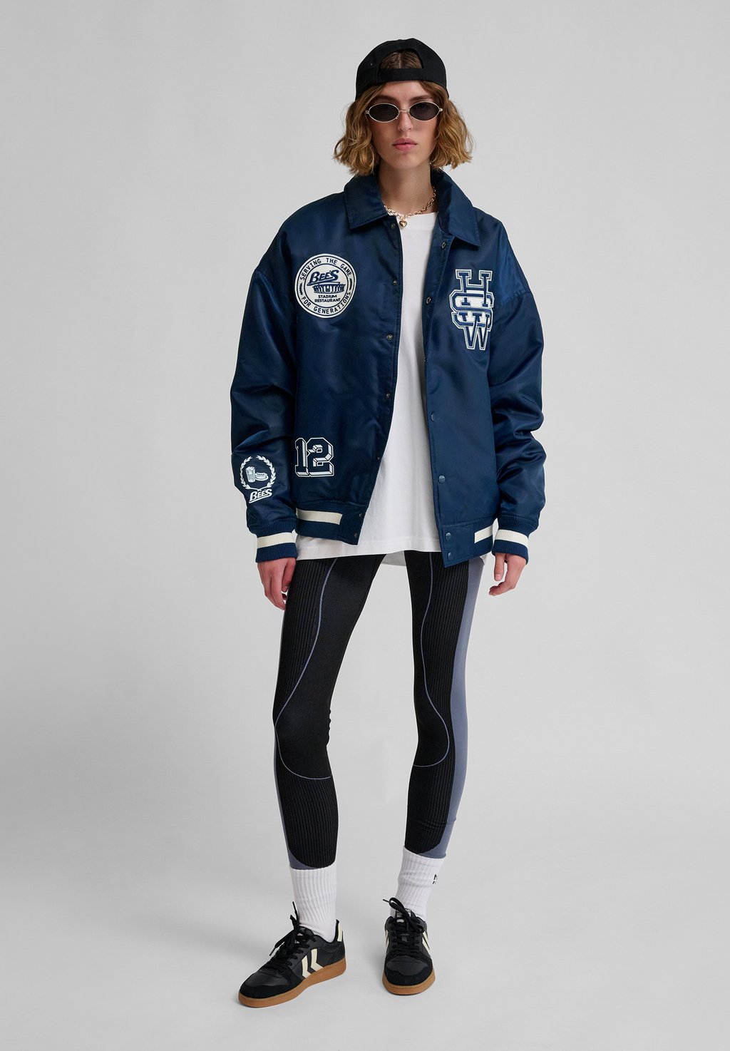 

Тренировочная куртка Hummel, синий