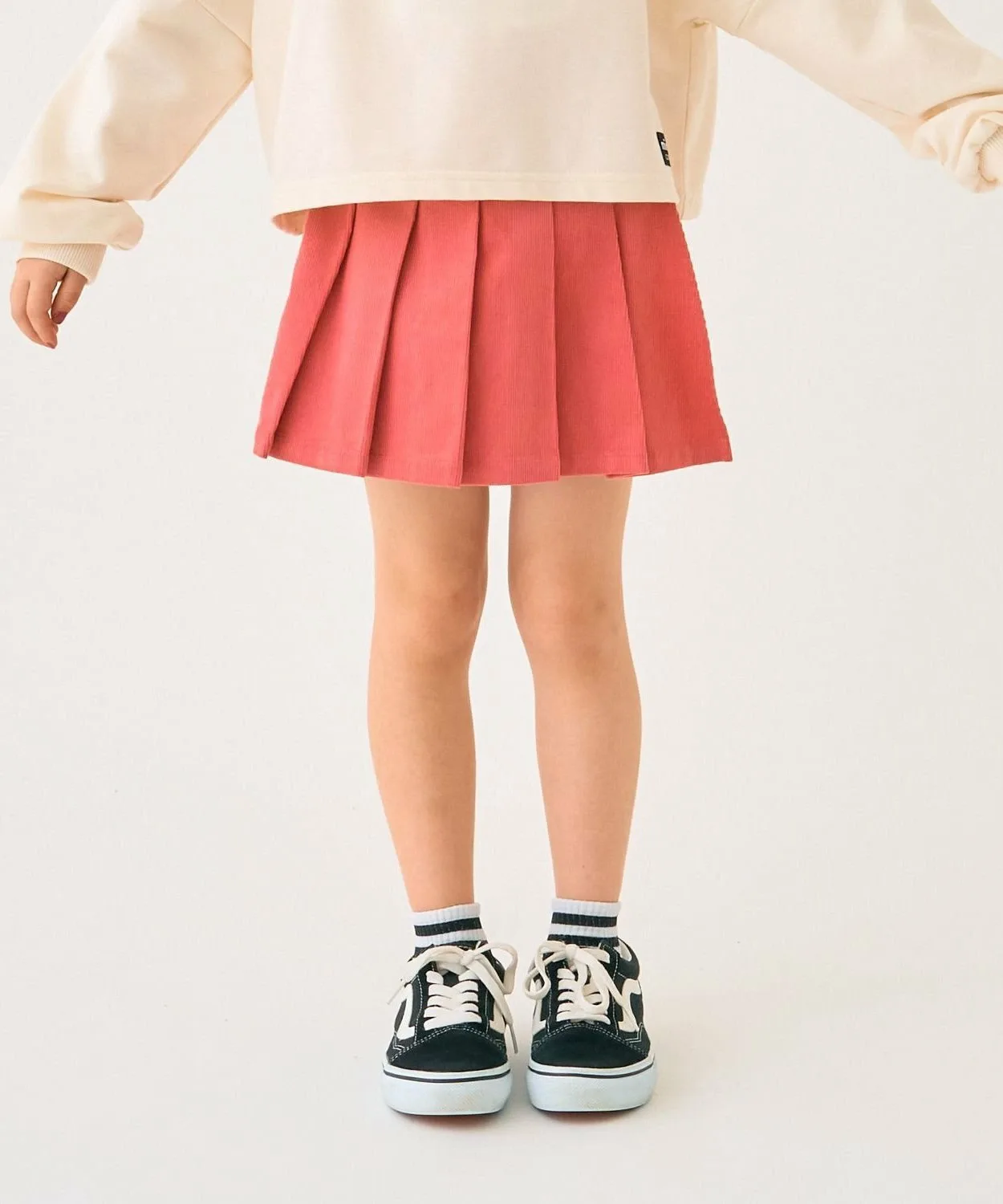 Тонкие брюки из вельвета MINIMAL, Deep Pink