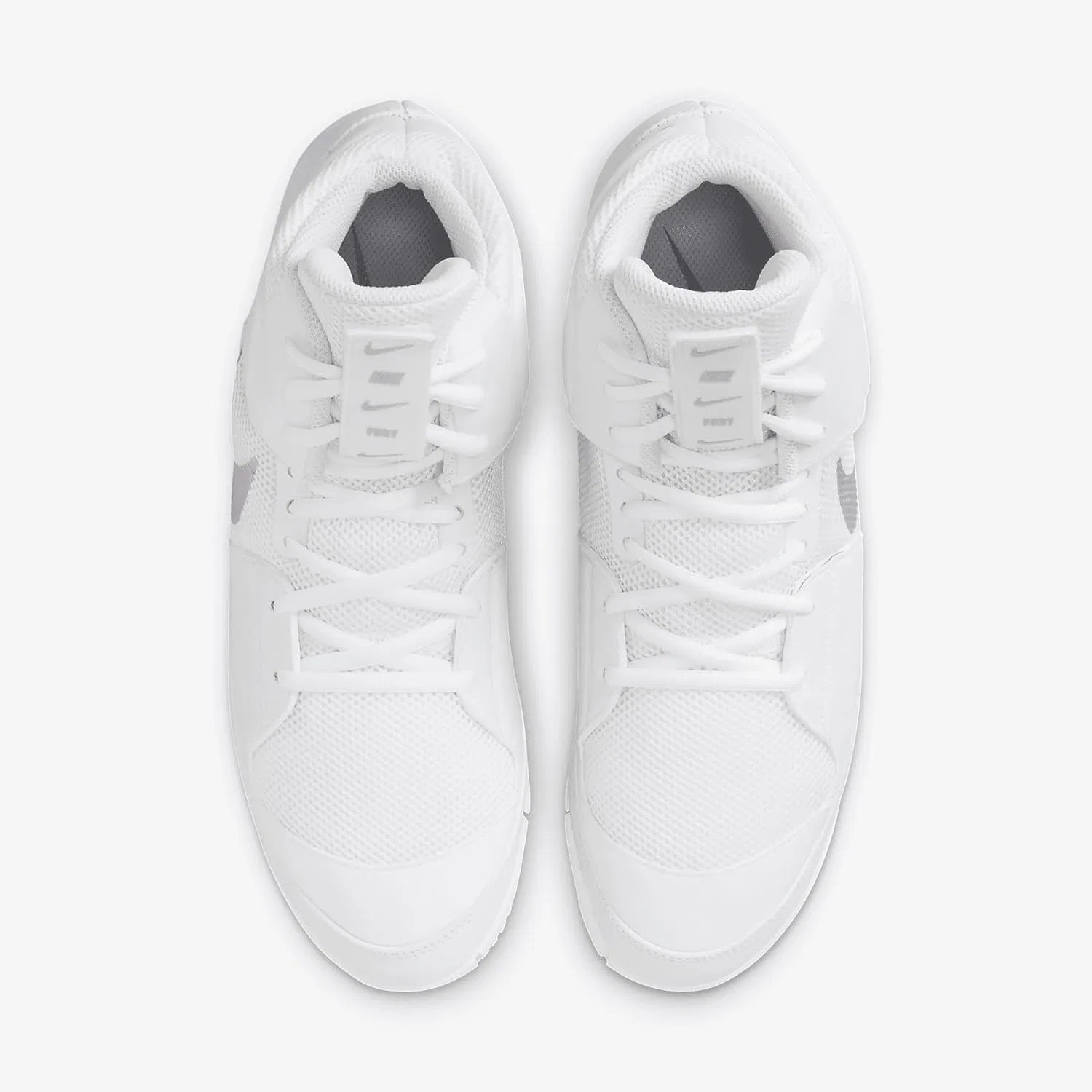 Мужские борцовские кроссовки Nike Fury, 2-White Metallic Silver — фото 4