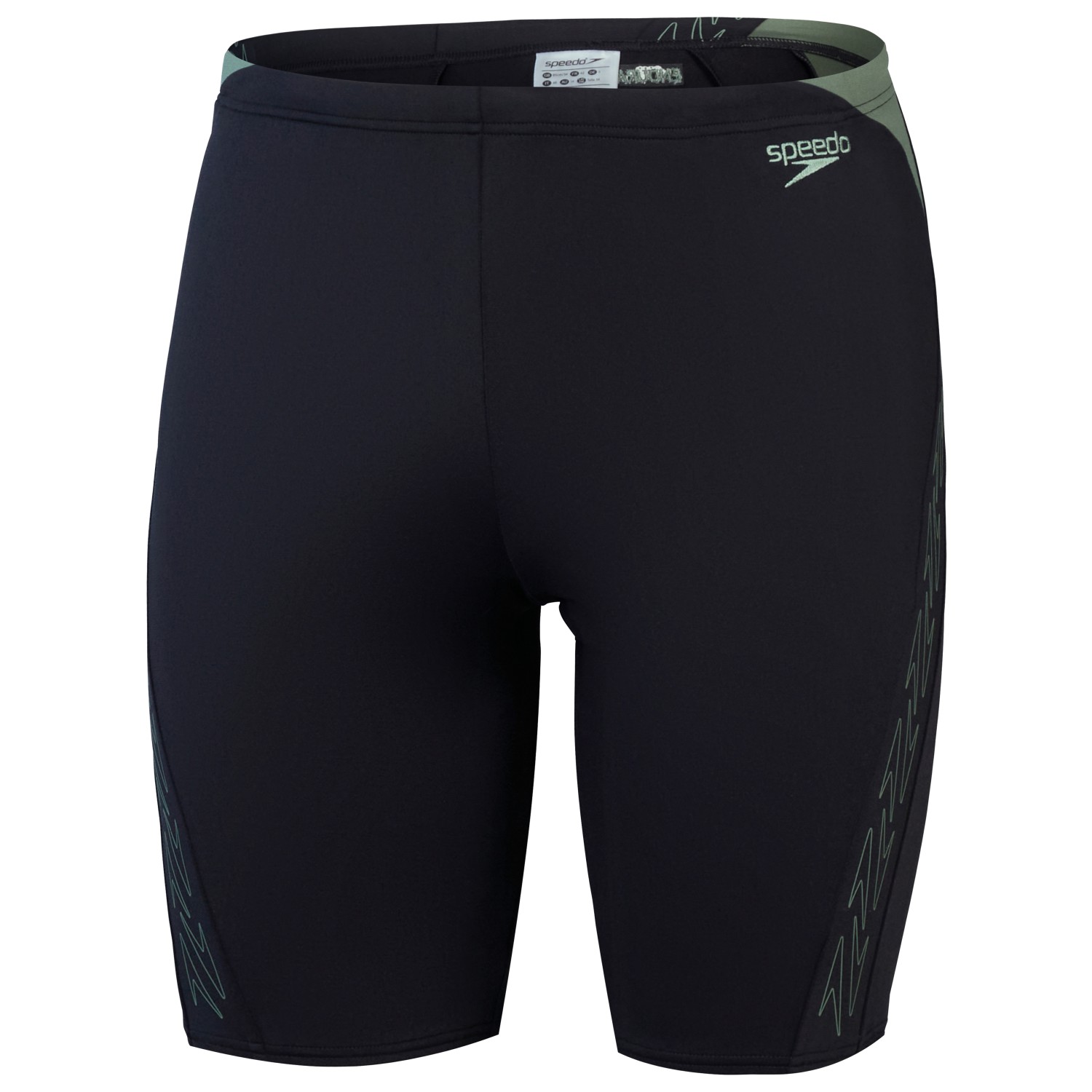 

Плавки Speedo Hyperboom Splice Jammer, цвет Black/Country Green