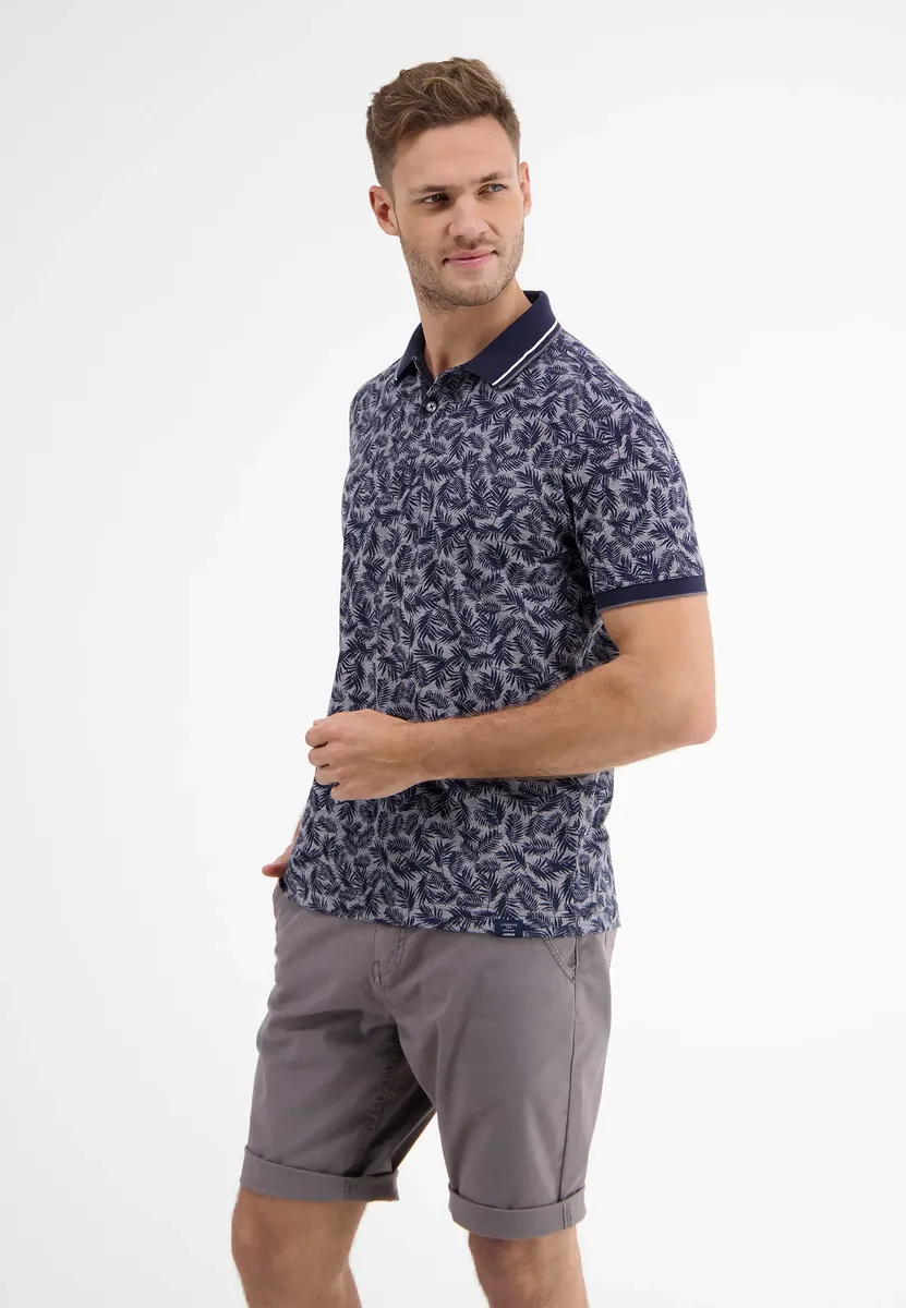 

Рубашка-поло LERROS "LERROS POLO 1/2 SLEEVE", синий