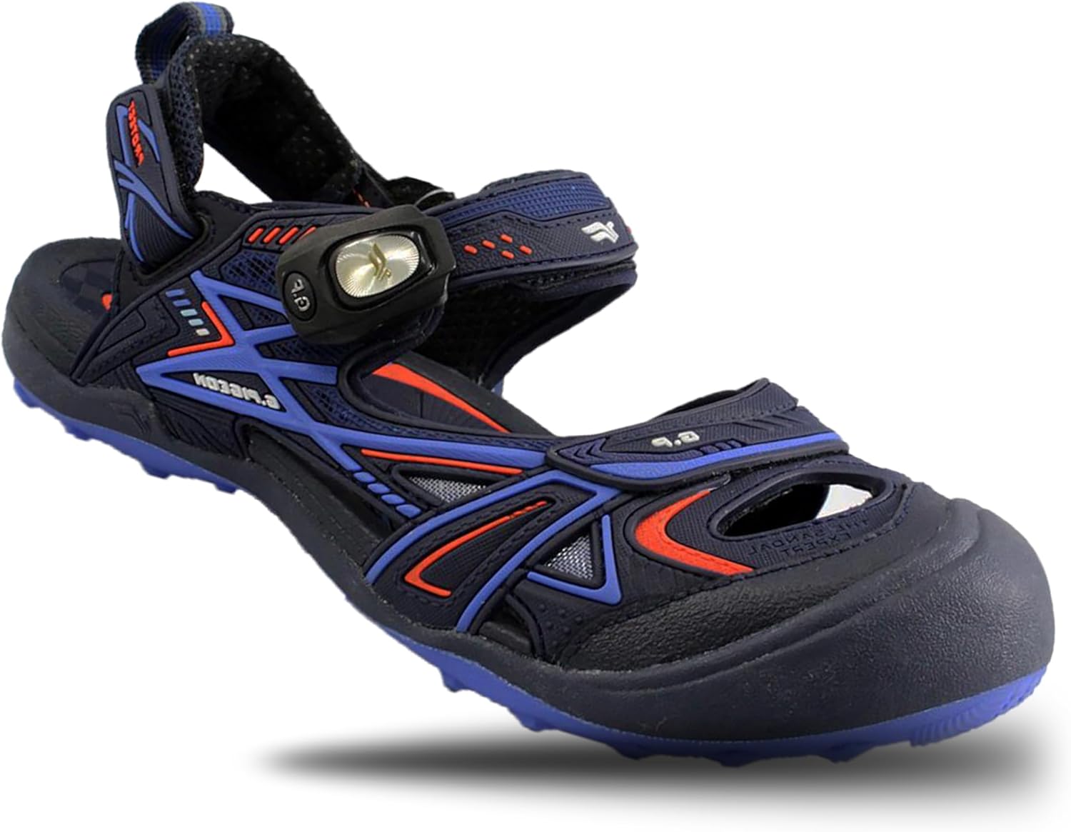 

Сандалии Gold Pigeon с защитой для носка, легкое защелкивающееся закрытие Gold Pigeon Shoes, синий