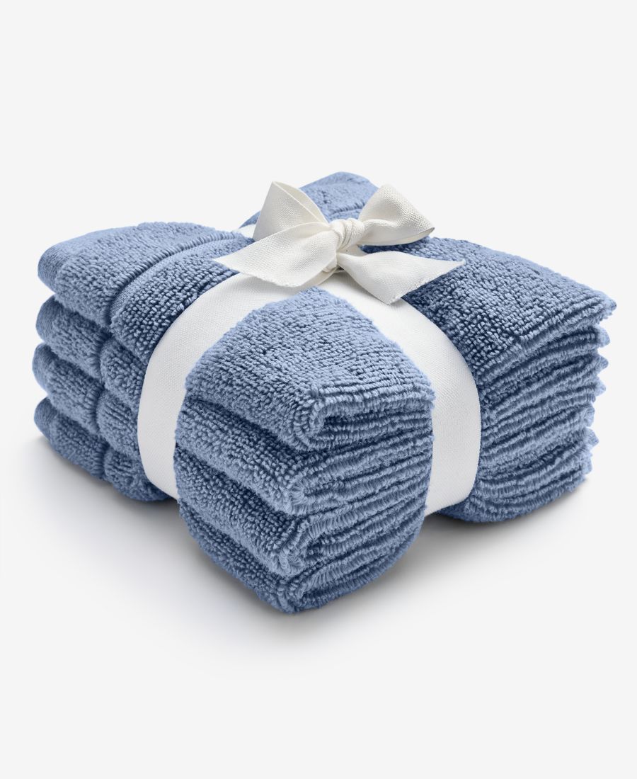 Набор из 4 быстросохнущих мочалок, эксклюзивно в macy's. Arch Studio, Chambray — фото 4