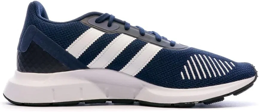 Мужские кроссовки для легкой атлетики Adidas Swift Run RF, черный/темно-синий — фото 2