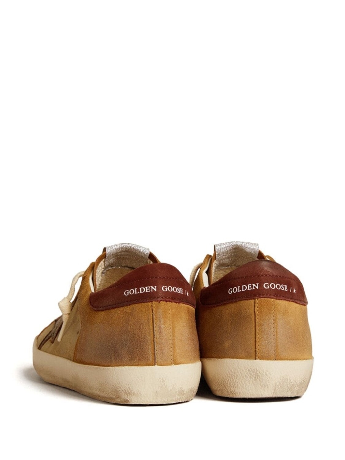Кроссовки Super Star Golden Goose, коричневый — фото 3