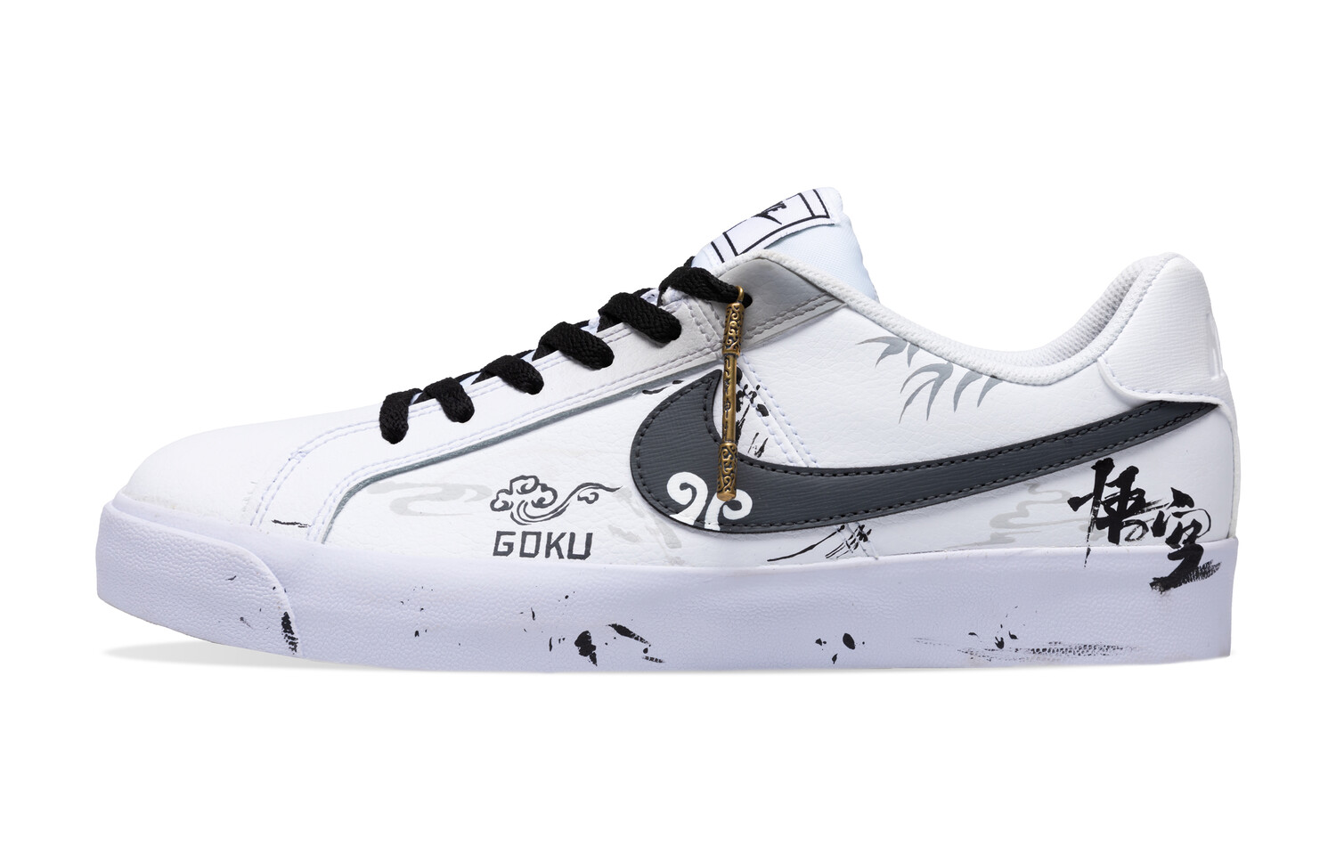 

Кроссовки для скейтбординга Court Royale, унисекс, низкие, черный/белый Nike