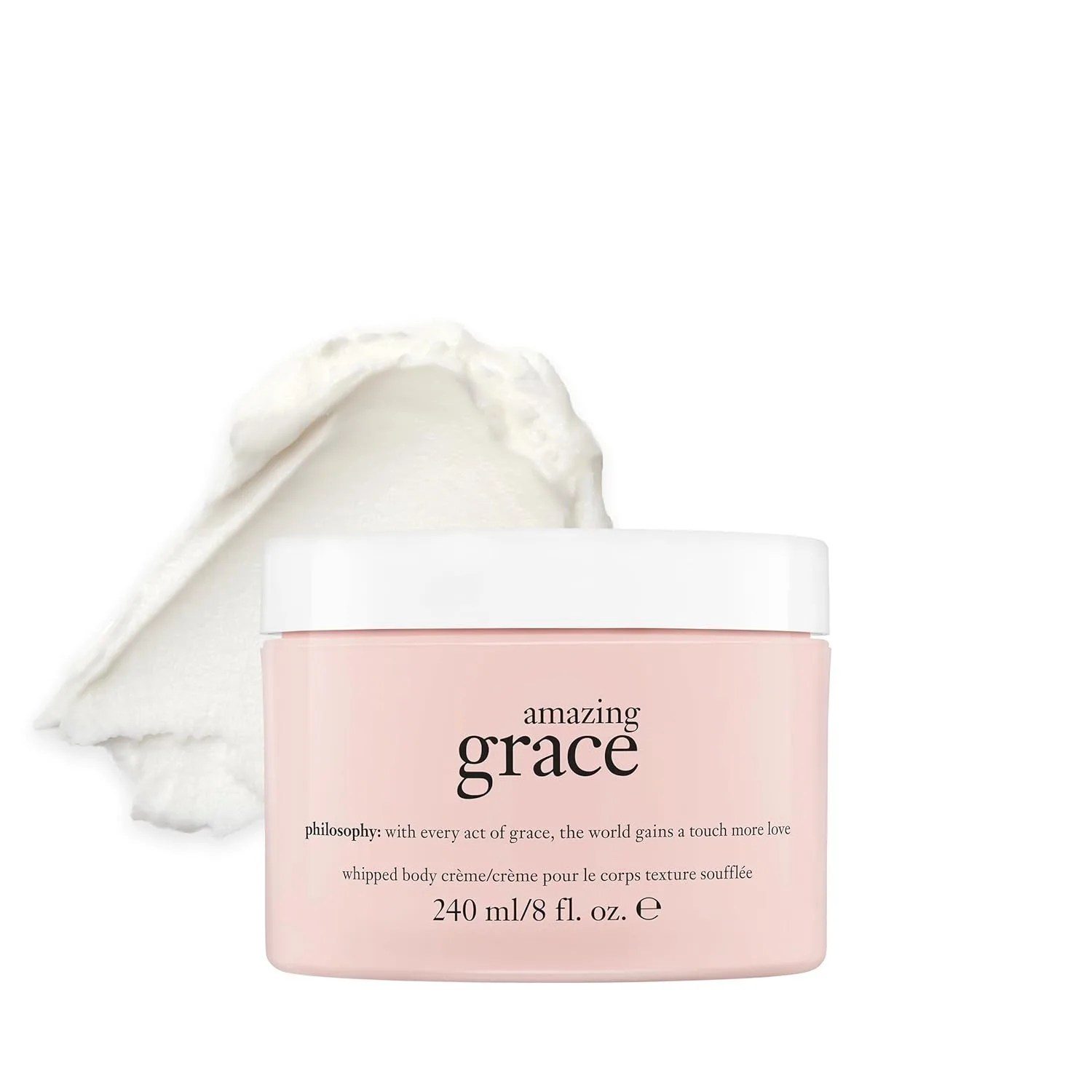 philosophy whipped body crème - лосьон для тела с роскошным ароматом, обогащенный маслом ши и натуральными маслами для быстрого увлажнения, кожа становится мягкой и гладкой, подходит для всех типов кожи 237 мл (1 шт.)