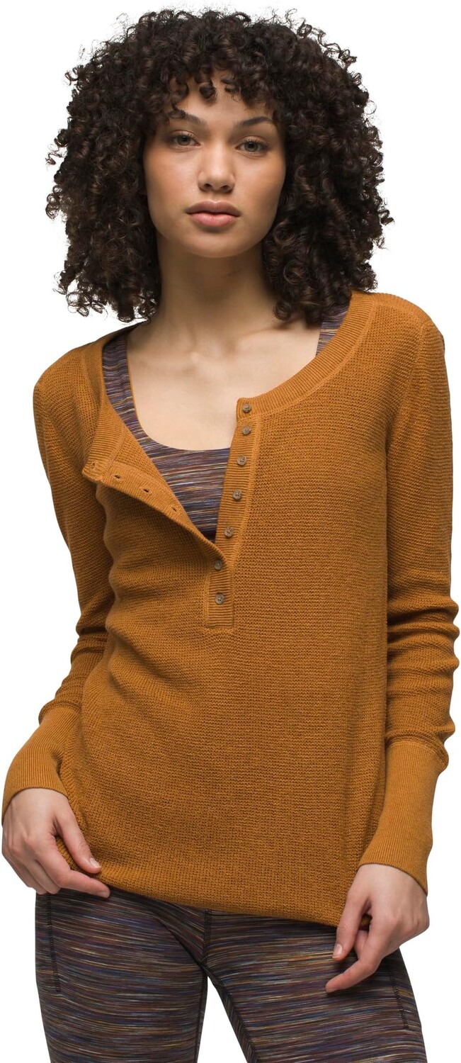 

Свитер Prana Milani Henley, цвет Spiced