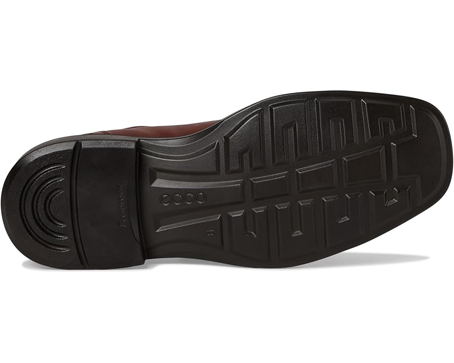 Мужские лоферы ECCO Helsinki 2.0 Apron Toe Slip-On, Cognac/Cognac — фото 3