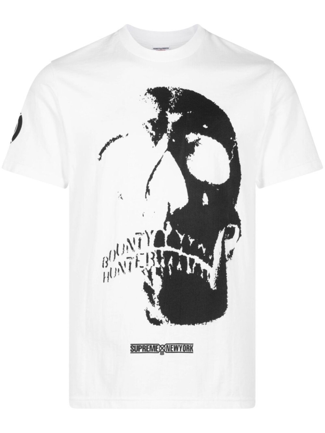 

Supreme футболка Skulls из коллаборации с Bounty Hunter, белый