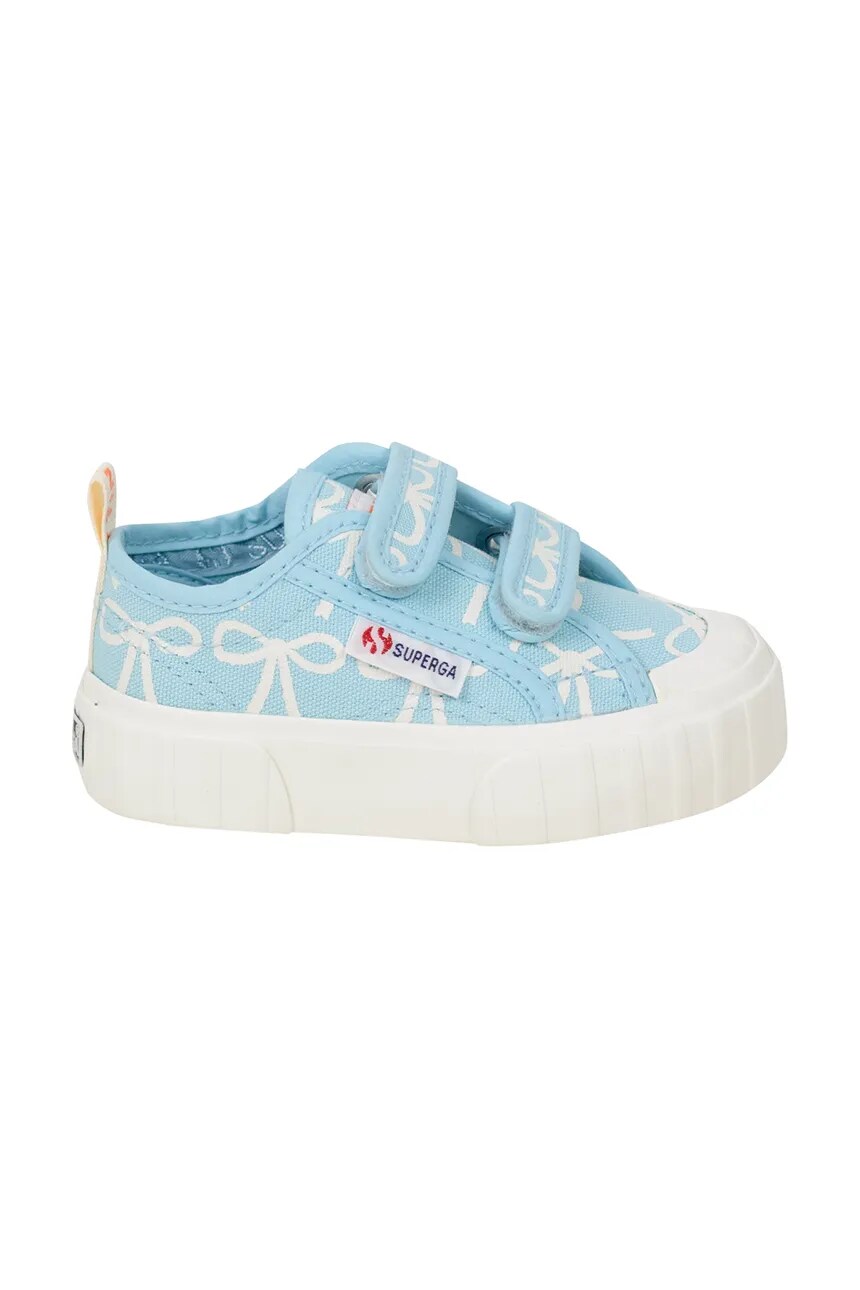 

Детские кроссовки BOWS SNEAKERS X SUPERGA Tinycottons, синий