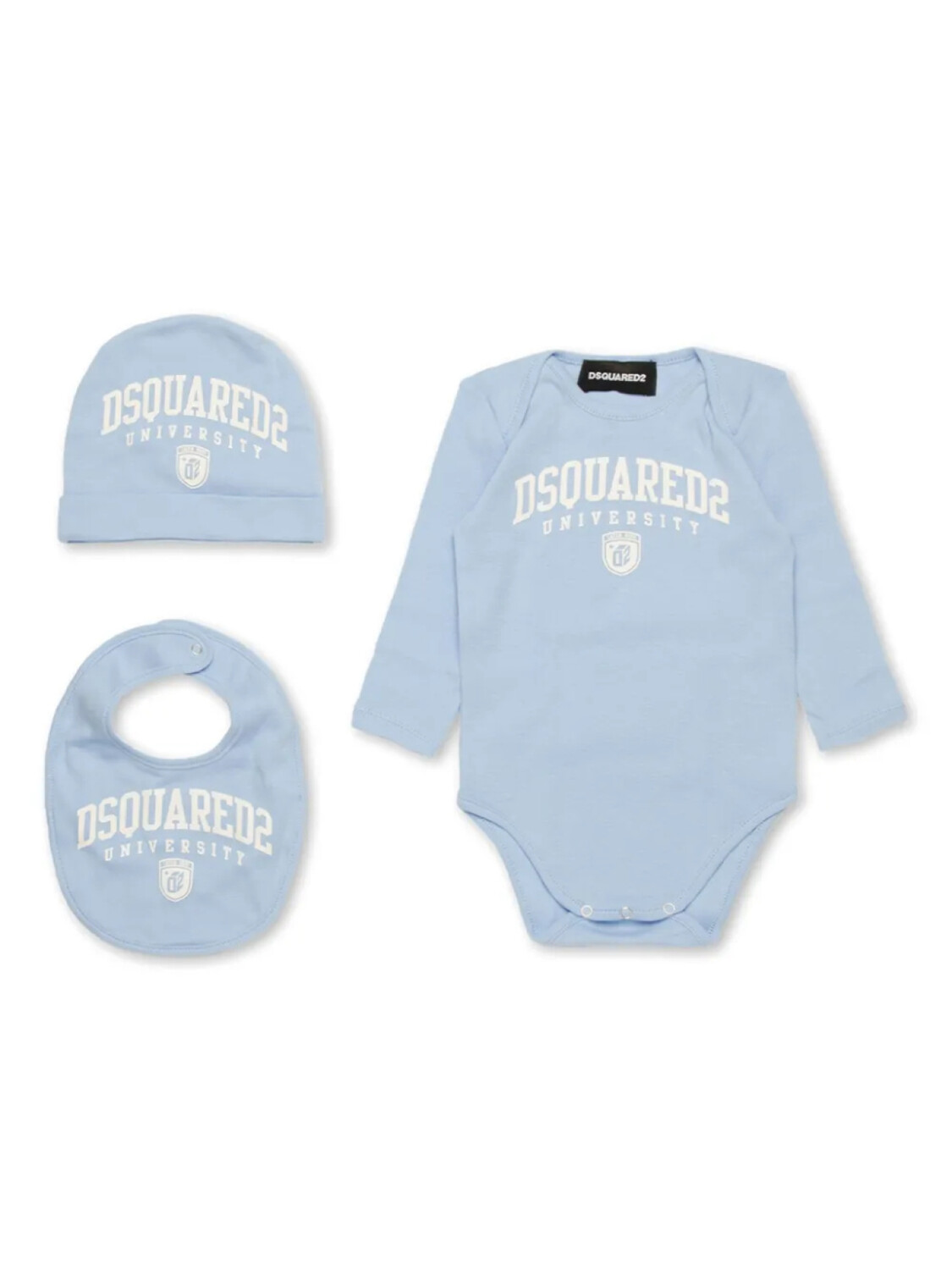 

DSQUARED2 KIDS детский комбинезон с логотипом (набор из трех штук), синий