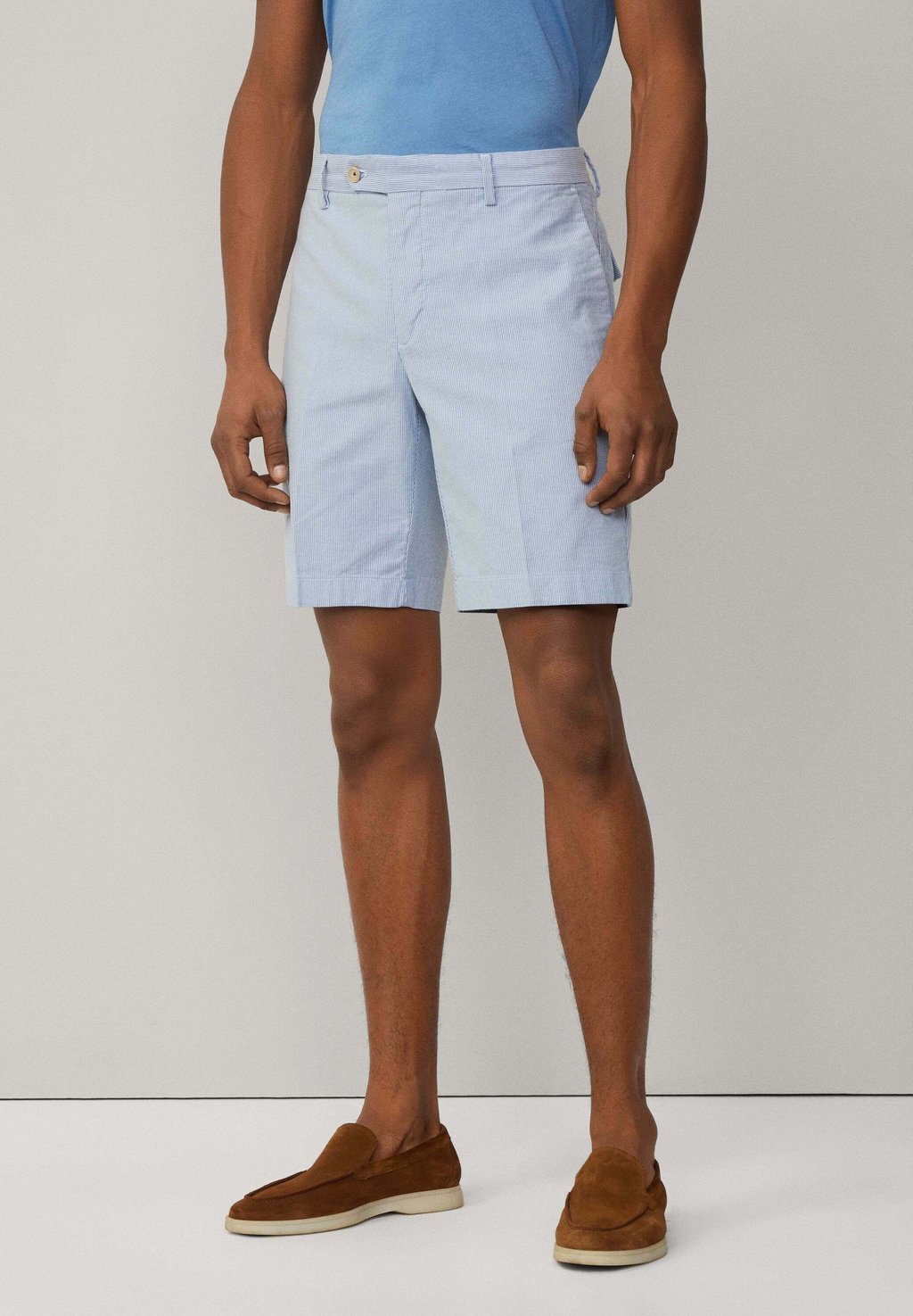 

Шорты FINE STRIPE Hackett London, светло-голубой