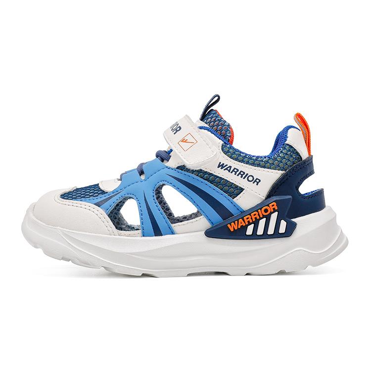 

Дышащие детские повседневные кроссовки Kids' WARRIOR, белый/синий/темно-синий