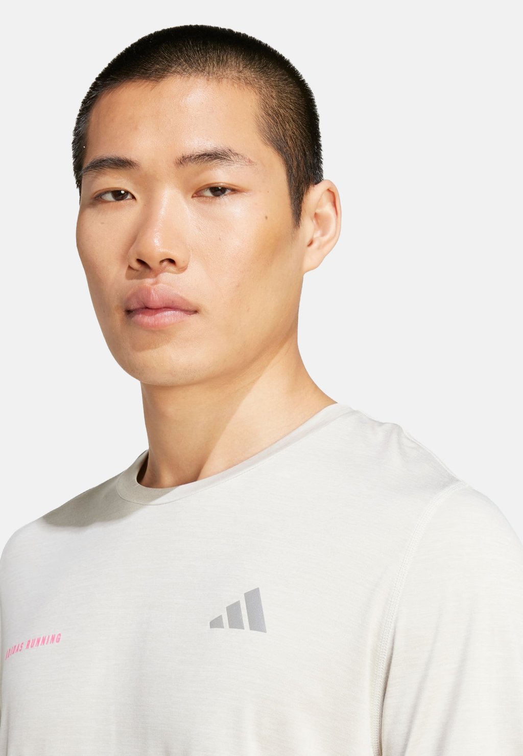 Спортивная футболка OWN THE RUN Adidas Performance, светло-серый — фото 3