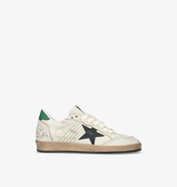 

Низкие кожаные кроссовки Ballstar 10366 Golden Goose, мультиколор