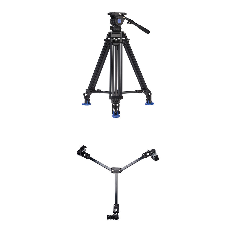 

Комплект видеоштатива Benro BV8 Pro с двумя ножками и штативной тележкой DL-08