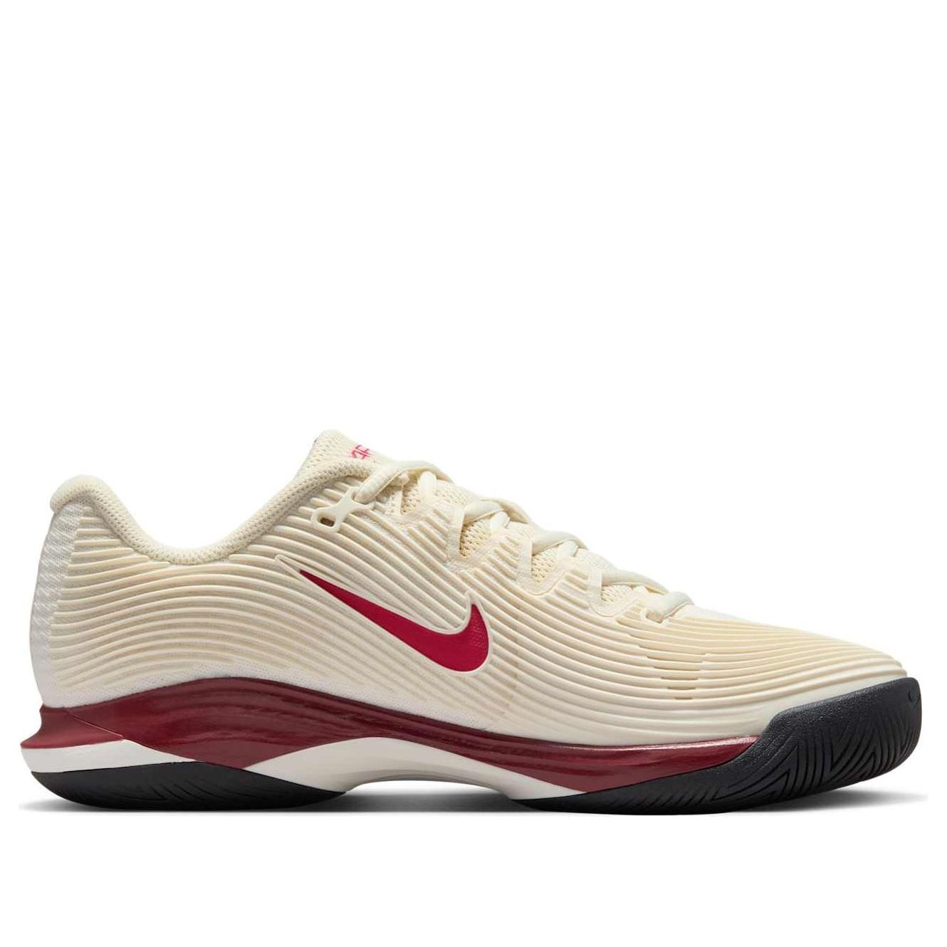 Кроссовки (WMNS) Nike Court Air Zoom Vapor 12 HC 'Pale Ivory Rush Pink Team Red' — фото 2