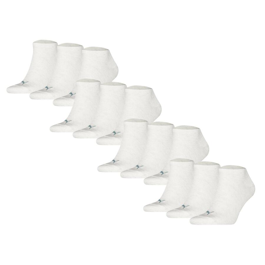 

PUMA Носки унисекс, упаковка из 12 пар, эластичные кроссовки, простые, 12 шт.