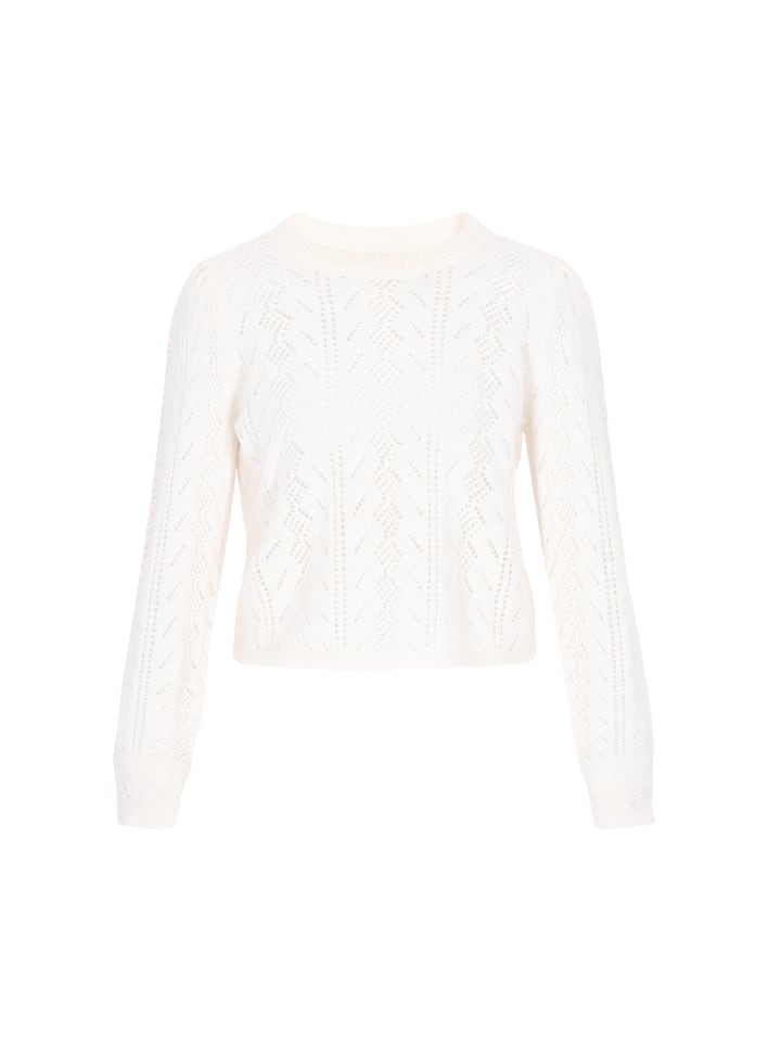 

DreiMaster Женский свитер кремового цвета