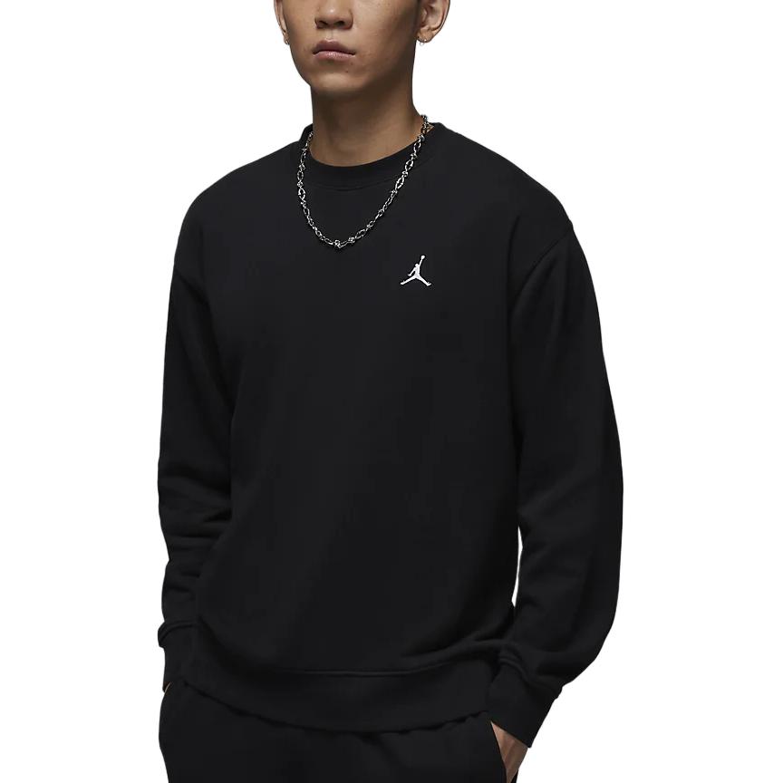 Jordan Бруклинская флисовая толстовка мужская black — фото 3