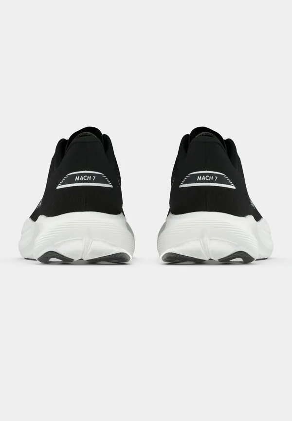 Кроссовки для бега по шоссе mach 7 Hoka, Black/White — фото 4