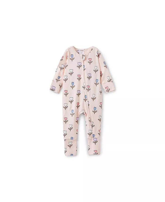 

Комбинезон с длинным рукавом и молнией Billie для мальчиков COTTON ON, розовый