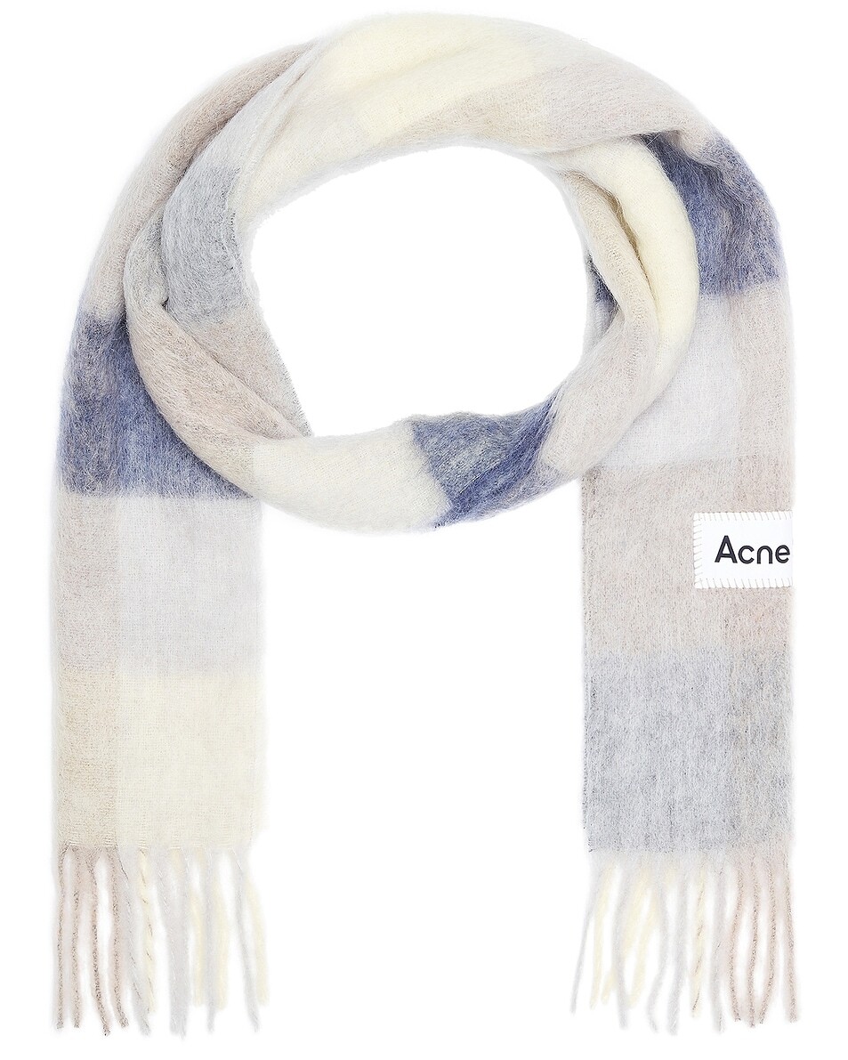 

Валли Шарф Acne Studios, цвет Vanilla, Beige, & Lavender