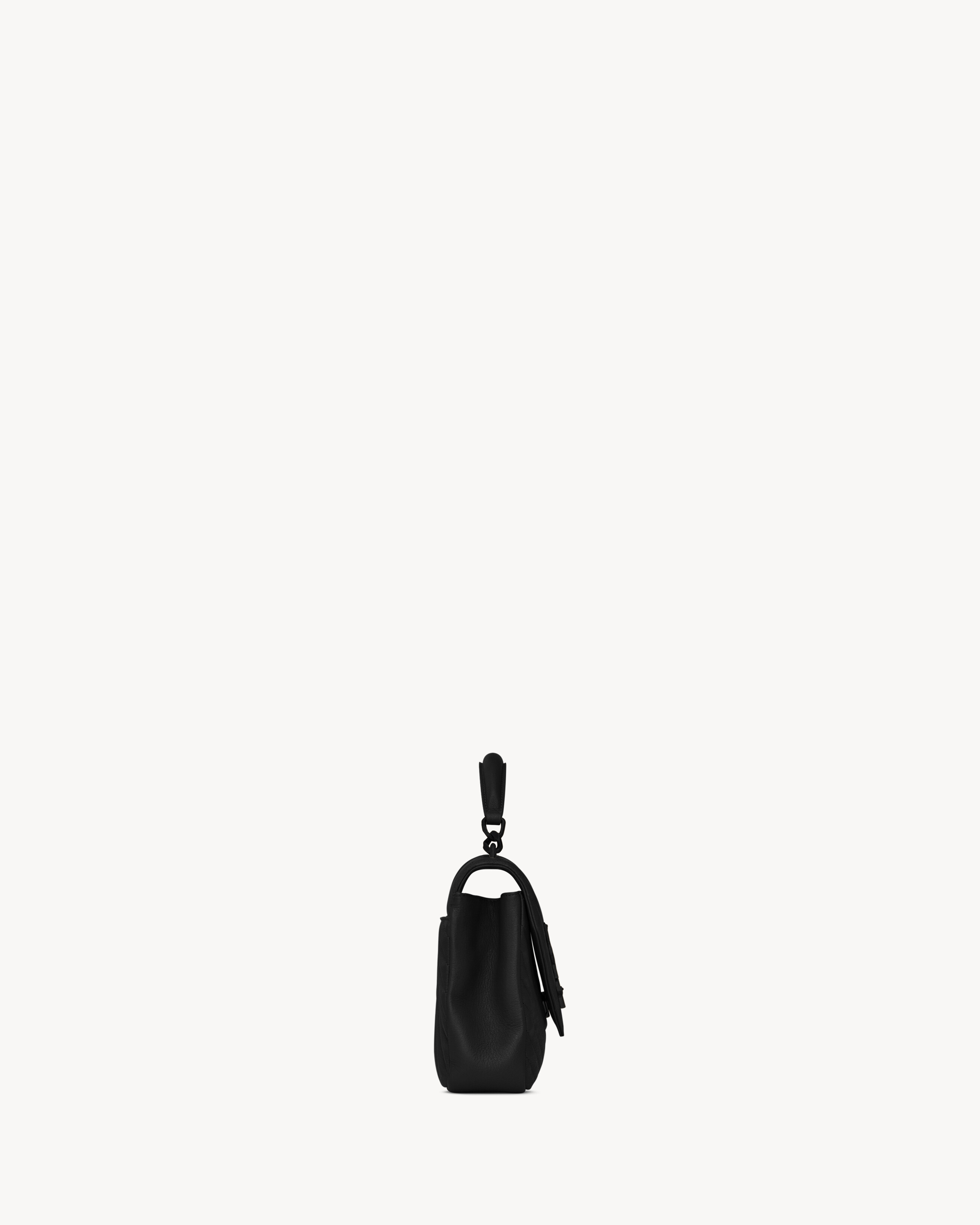 Сумка College Medium из стеганой кожи Saint Laurent, черный — фото 4