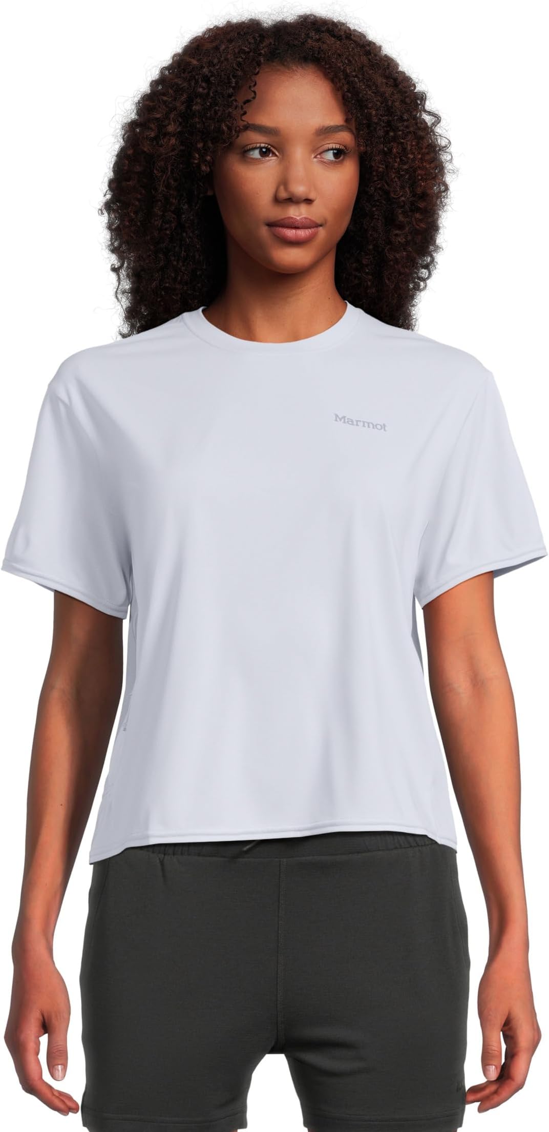 

Женская кофта AirExchange SolarShield Crew с коротким рукавом Marmot, Vapor