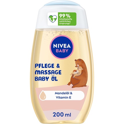 

NIVEA BABY Care and Massage Oil Питательное детское масло с миндальным маслом и витамином Е 200 мл