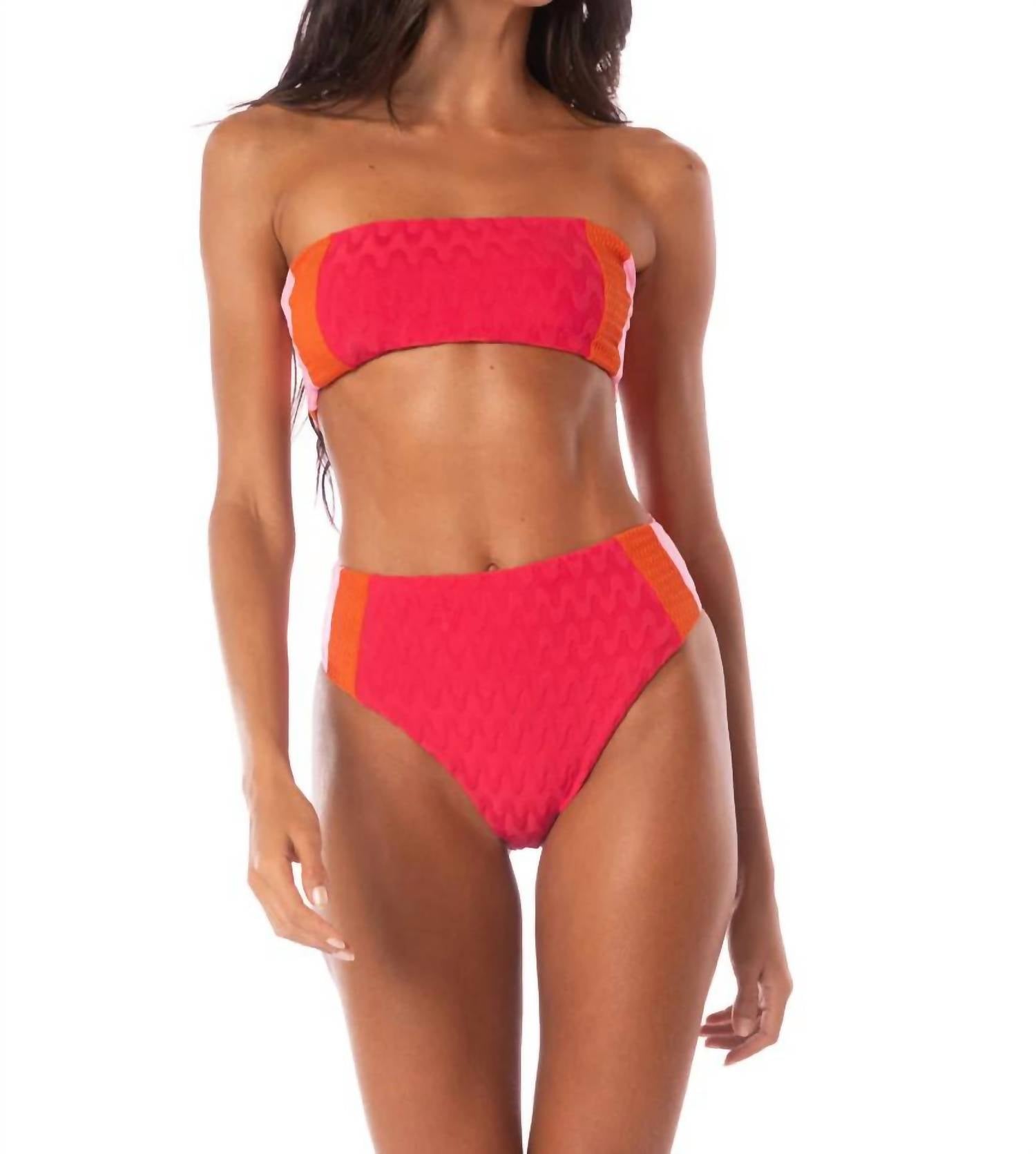 

Apple Red Wanderer High Rise Classic Бикини-трусики MAAJI