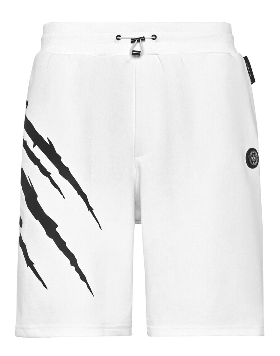 

Шорты Plein Sport Regular Workout Pants, белый