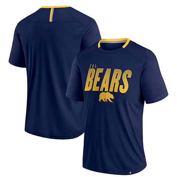

Мужская футболка navy cal bears defender fade slant Fanatics