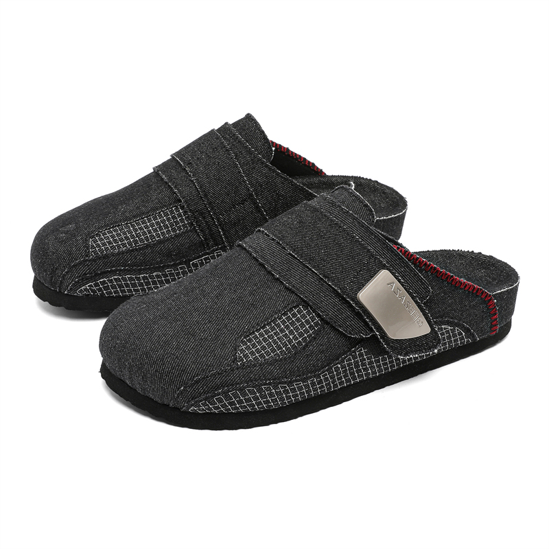 

KUNGFUDEER Закрытые тапочки унисекс в сером бетонном цвете, цвет Concrete Gray