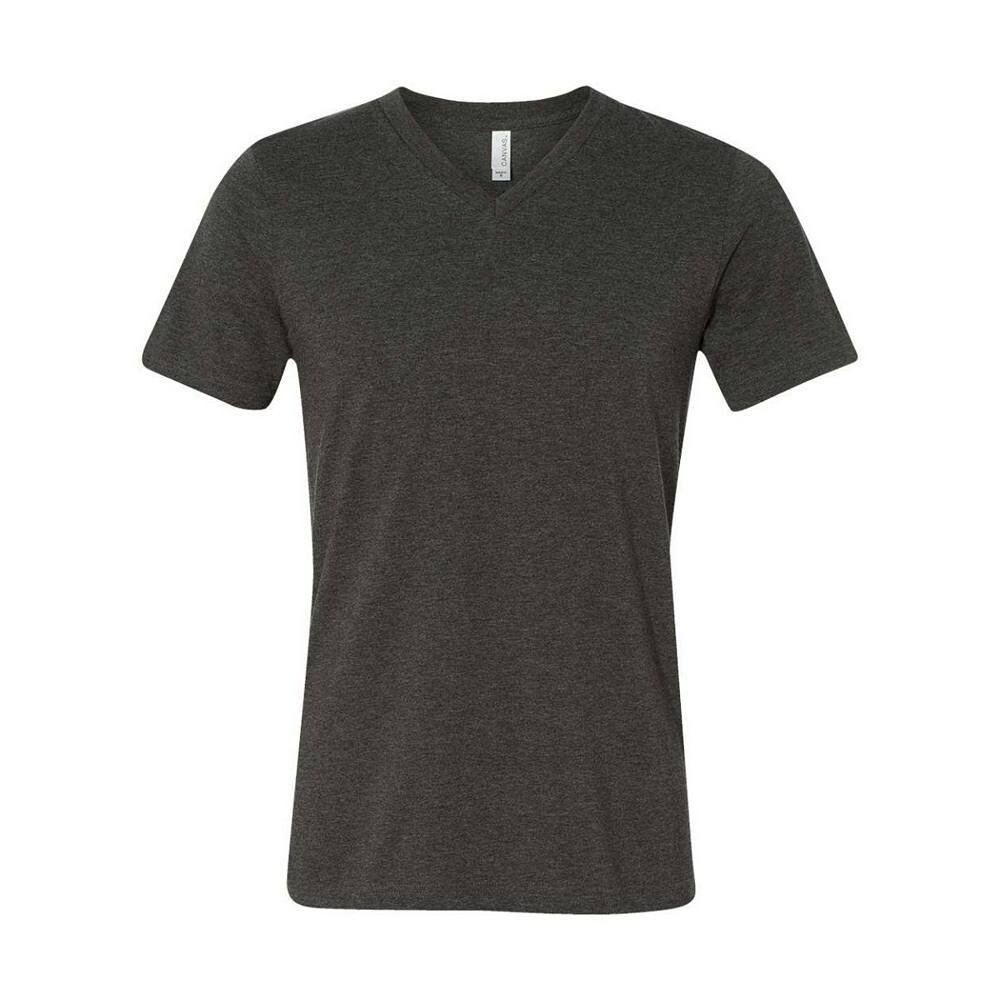 

Футболка Bella + Canvas Heather из ПВХ с V-образным вырезом Bella+Canvas, цвет Dark Grey Heather