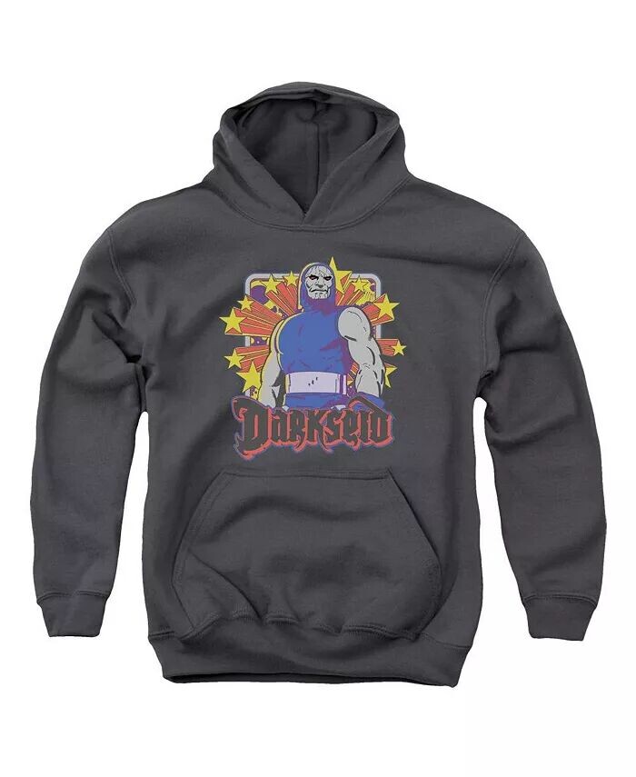 

Мальчики Молодежь Darkseid Stars Pull Over Hoodie / Толстовка с капюшоном DC Comics