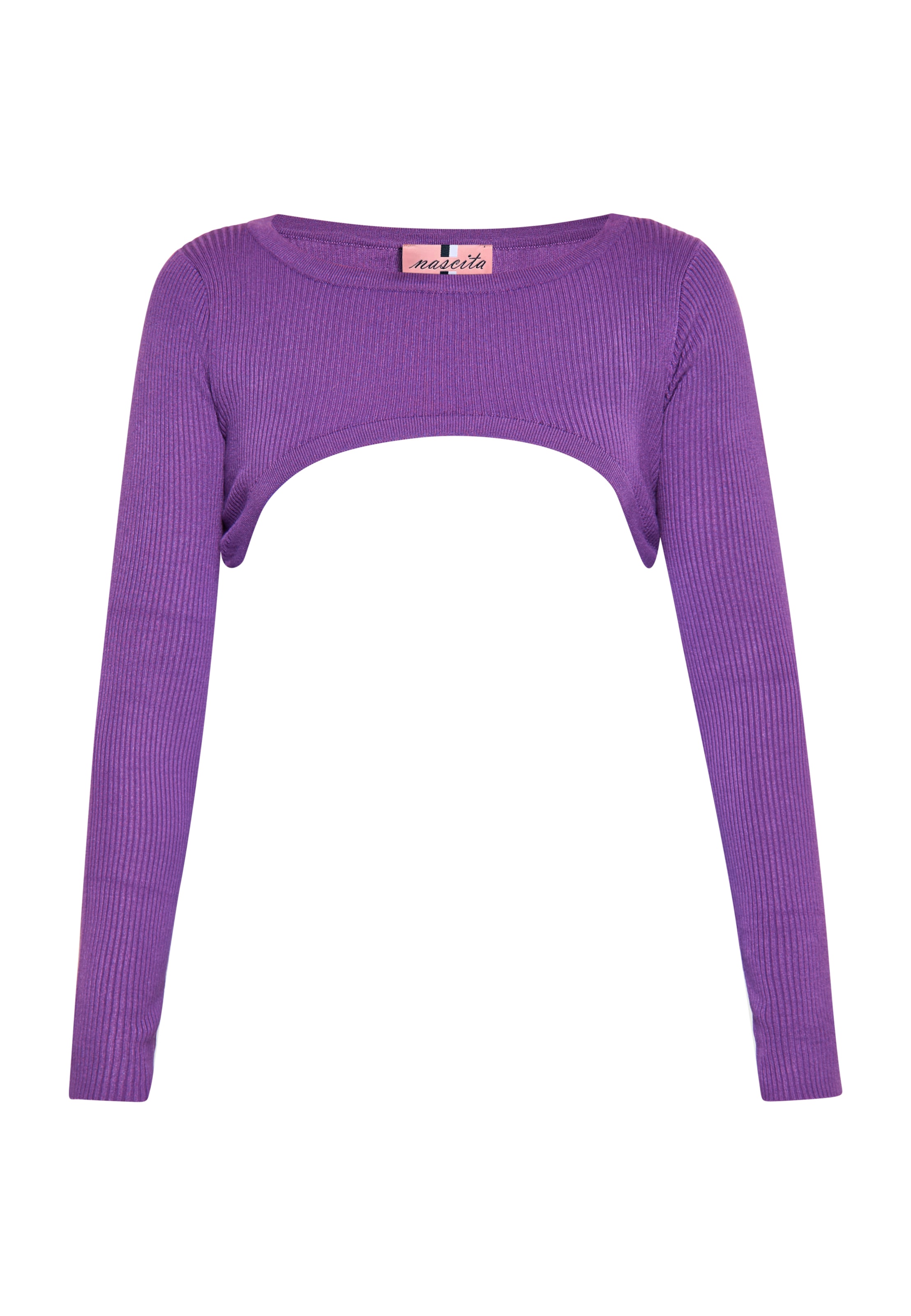 

Nascita Вязаный топ в фиолетовом цвете