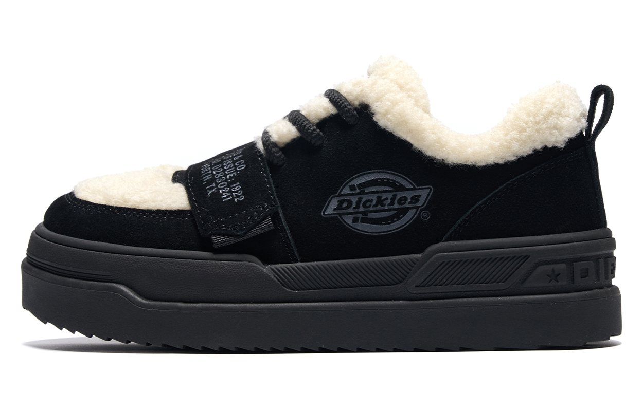 Кроссовки женские Dickies с мехом, черный