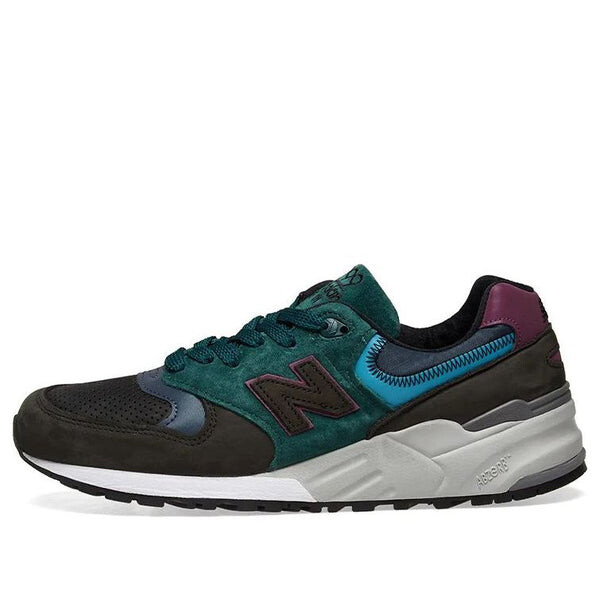 

Кроссовки 999 'green black purple' New Balance, черный